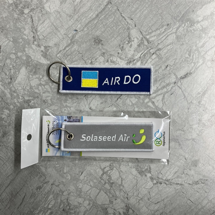 AIRDO×ソラシドエア アップサイクルコラボタグ